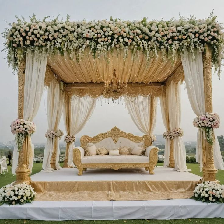 Wedding Outdoor Stage Decor