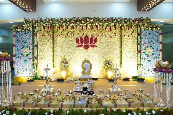 Wedding Indoor Stage Decor